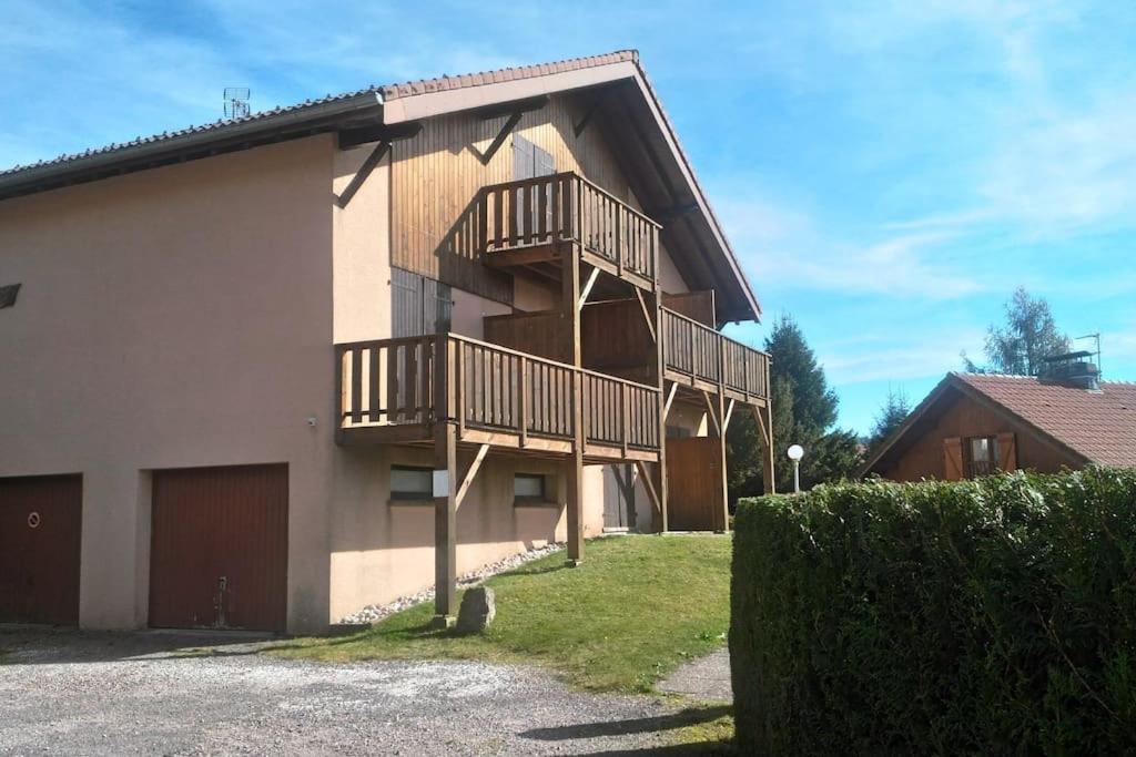 Appart terrasse Vue Lac Gérardmer Extérieur photo