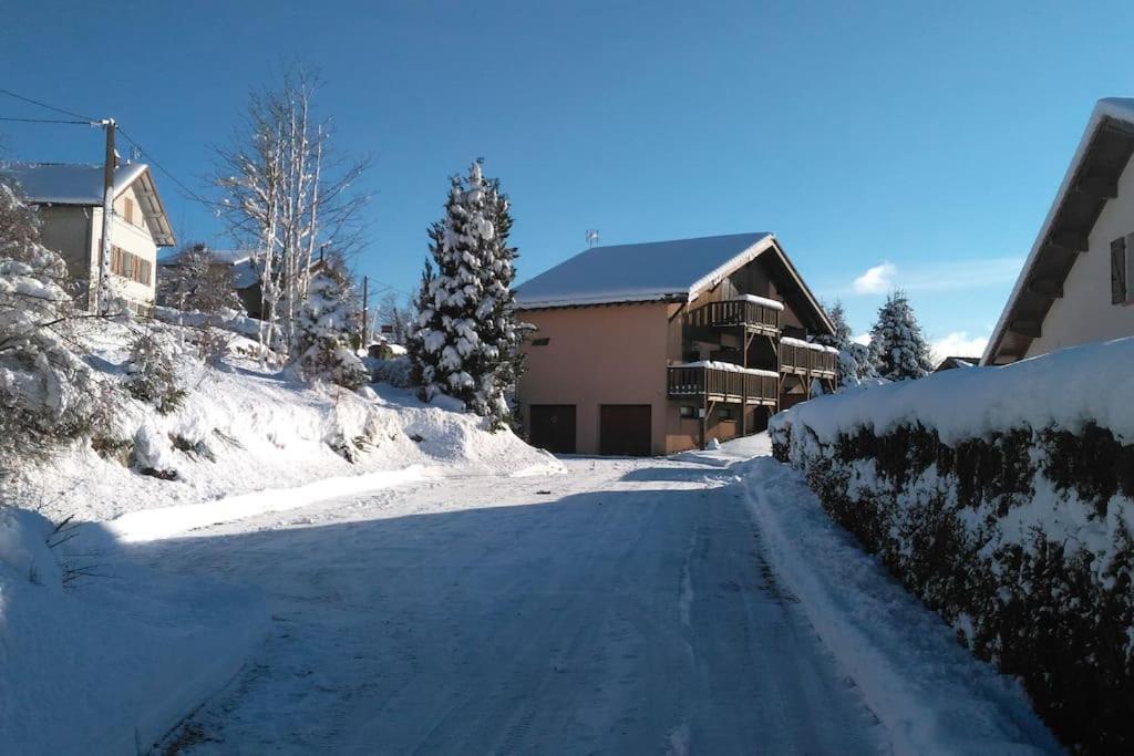 Appart terrasse Vue Lac Gérardmer Extérieur photo