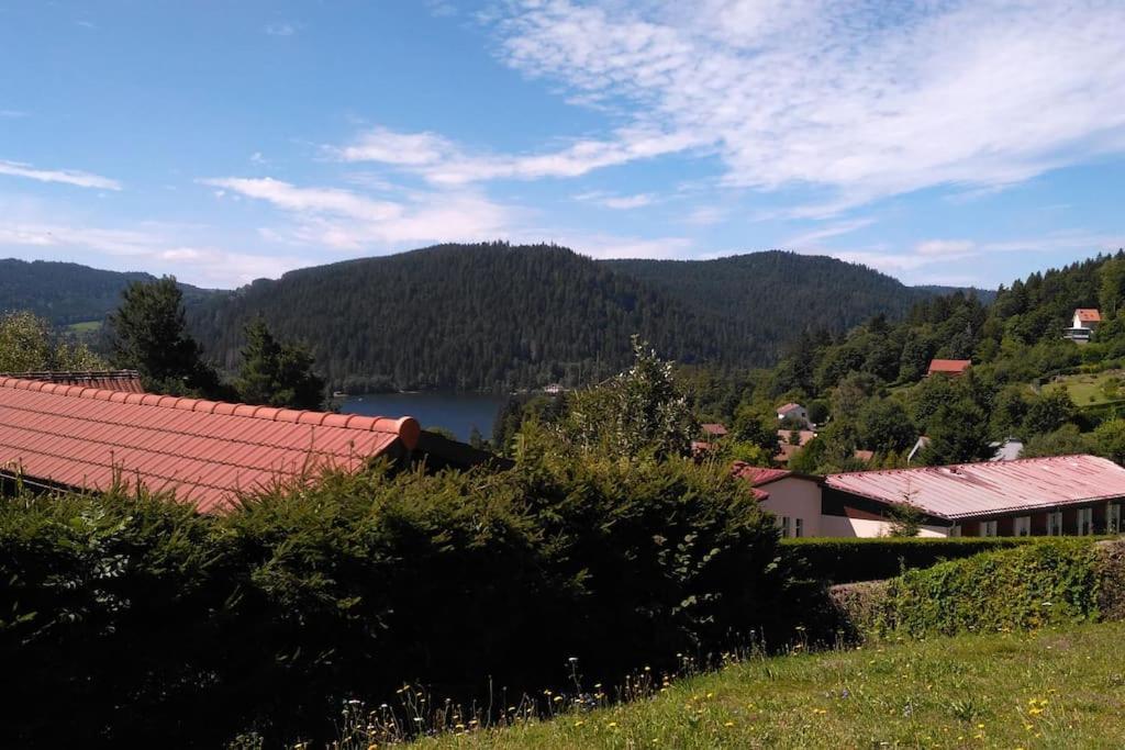 Appart terrasse Vue Lac Gérardmer Extérieur photo