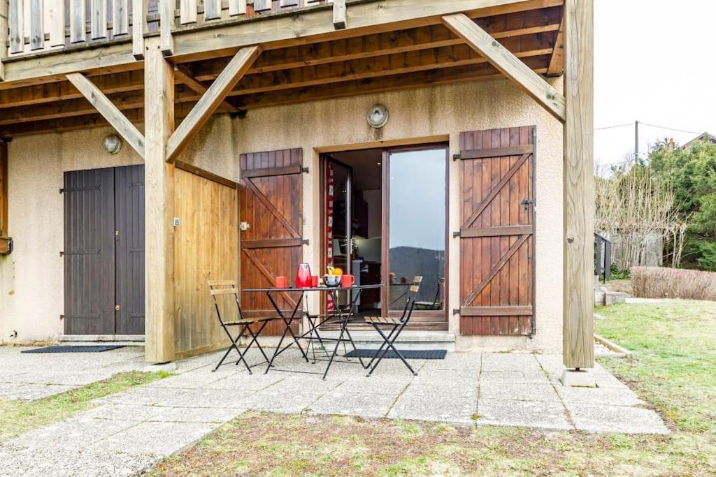 Appart terrasse Vue Lac Gérardmer Extérieur photo