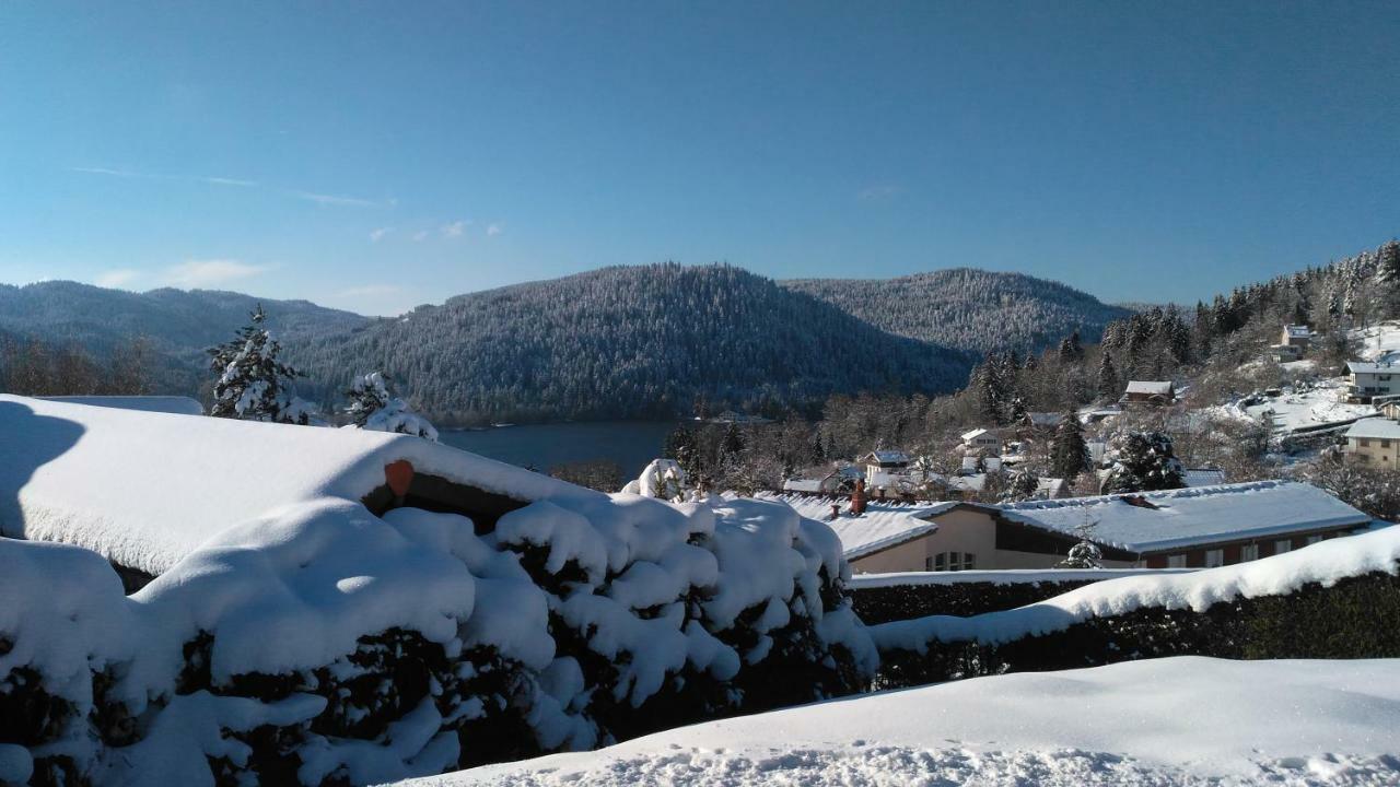 Appart terrasse Vue Lac Gérardmer Extérieur photo